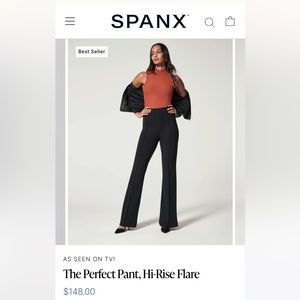 Spanx The Perfect Pant, Hi-Rise Flare
Medium *PETITE*